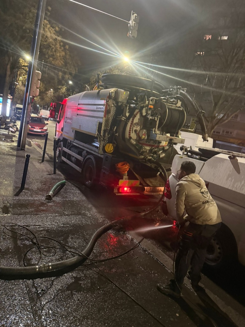 Intervention de nuit autre angle